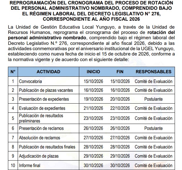 Imagen Comunicado